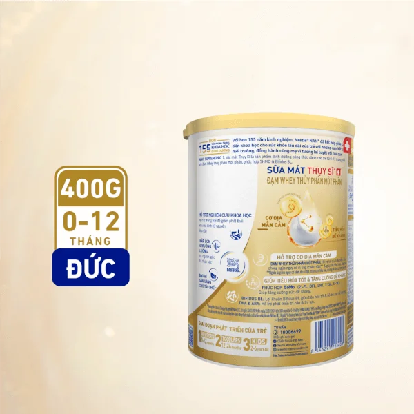 Sữa NAN SUPREME PRO số 1 400g (0-12 tháng)