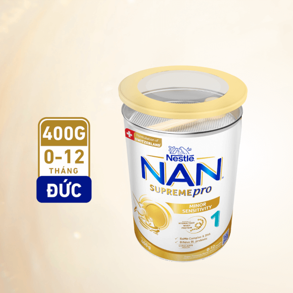 Sữa NAN SUPREME PRO số 1 400g (0-12 tháng)