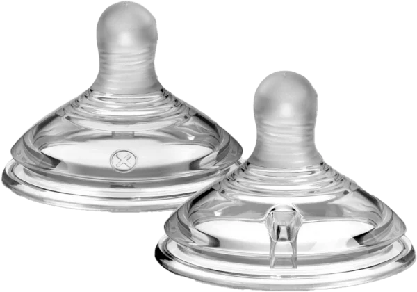 Núm ty silicon siêu mềm tự nhiên cho bé Tommee Tippee Natural Start  Variflow từ sơ sinh (vỉ đôi)