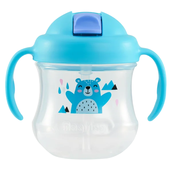 Ly Mag Mag Ống Hút Pigeon 200ML 2021 - Màu Xanh Dương