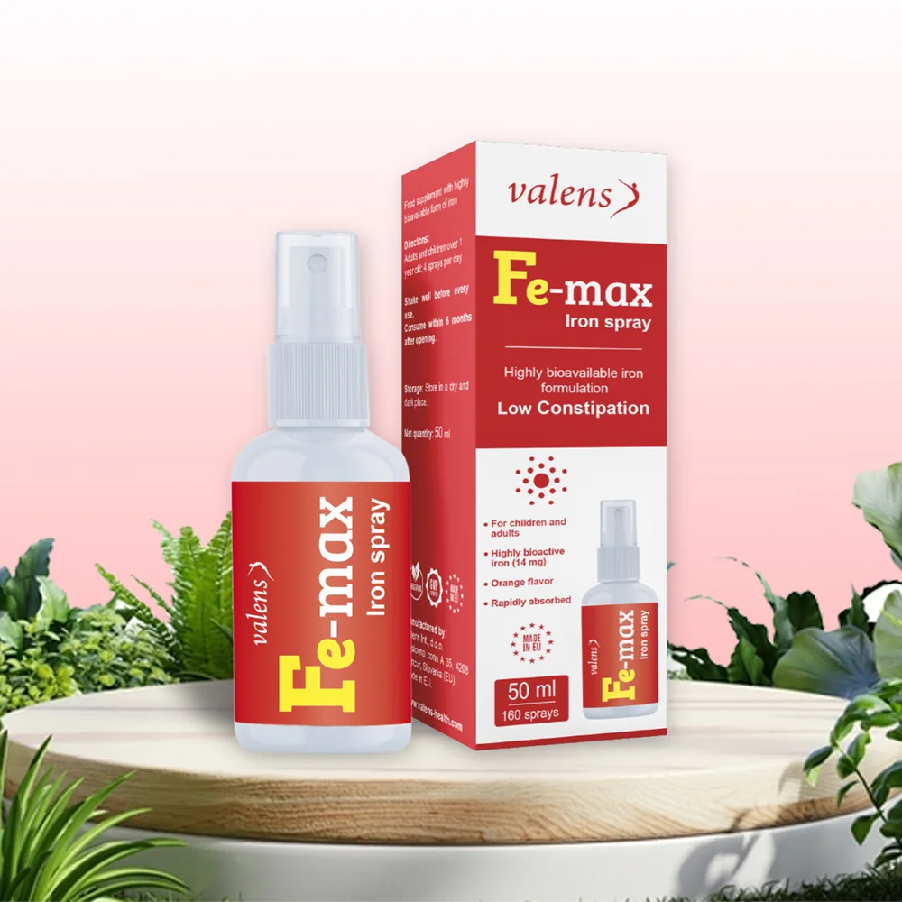 Combo 2 Thực phẩm bảo vệ sức khỏe Fe-max Iron Spray