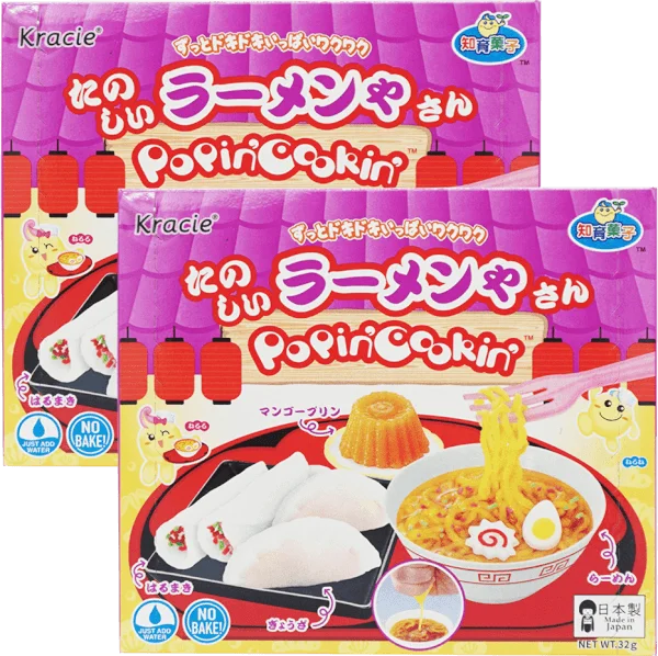 Combo 2 Kẹo thử thách Ramen – Popin 'Cookin’- Tanoshii Ramen