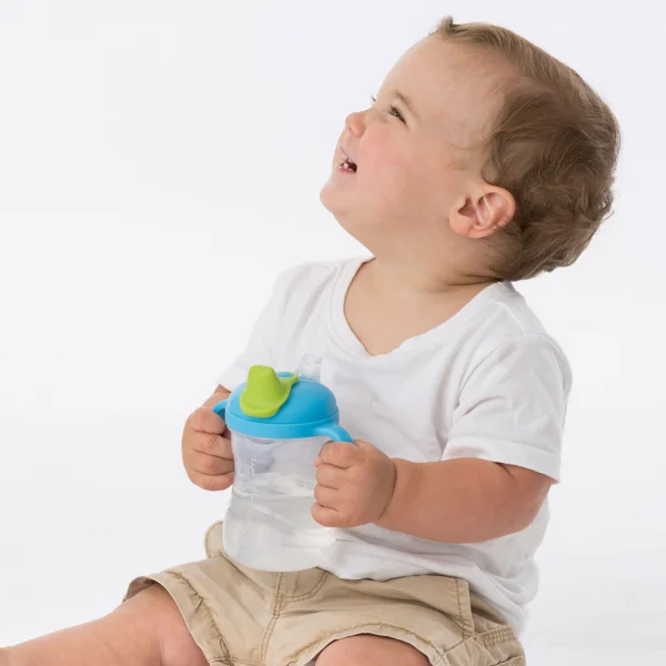 Bình uống nước vòi sillicone Bbox 240ml (màu xanh, Bbox-620)