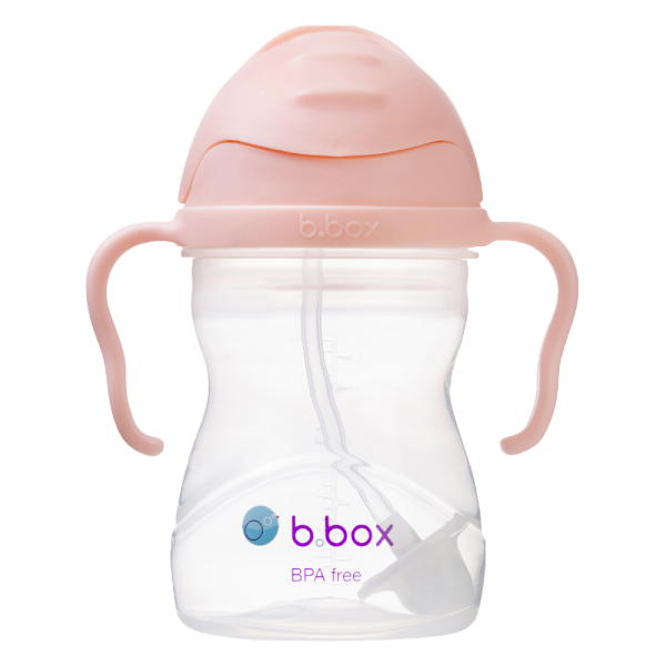 Bình nước 360 độ cho bé tập uống nước Bbox 240ml (màu cam pastel, Bbox-521)