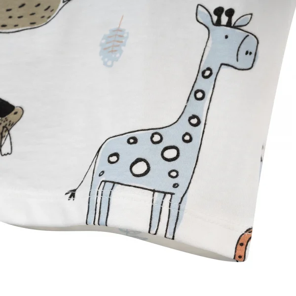 Bộ bé trai ngắn Animo Easy HN0724055 (1-4Y,Trắng)