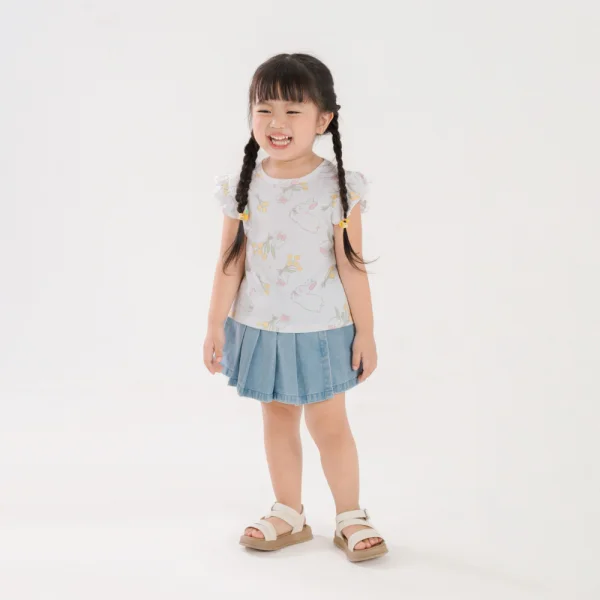 Set 2 áo bé gái Animo Easy KN0724046 (1-4Y,Nhiều màu)