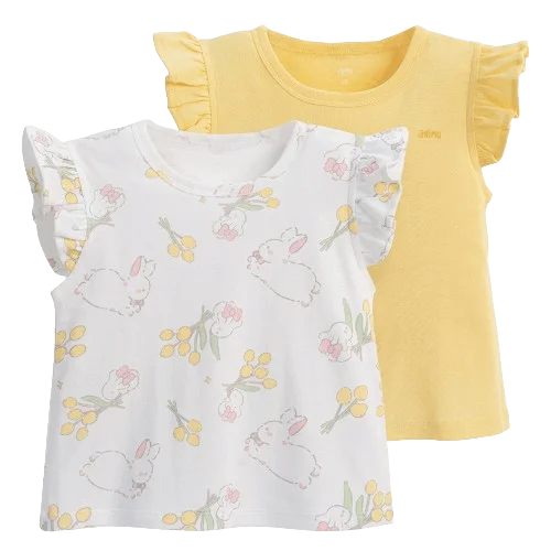 Set 2 áo bé gái Animo Easy KN0724046 (1-4Y,Nhiều màu)