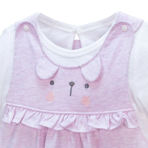 Đầm bé gái Hoa và Bướm Animo VD1223056 (6M-6Y,Hồng tím)