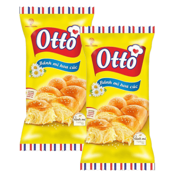Combo 2 Bánh mì hoa cúc Otto 80g