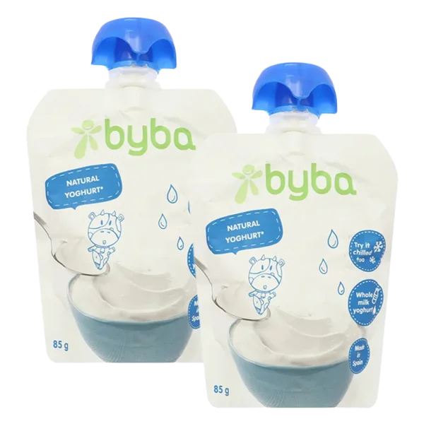 Combo 2 Sữa chua Byba vị tự nhiên 85g (≥ 6 tháng) - túi