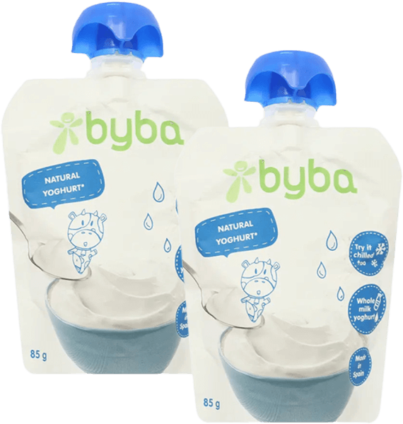 Combo 2 Sữa chua Byba vị tự nhiên 85g (≥ 6 tháng) - túi
