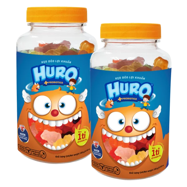 Combo 2 Kẹo dẻo Huro 168g Pan Food