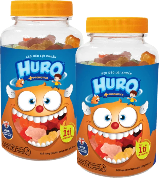 Combo 2 Kẹo dẻo Huro 168g Pan Food