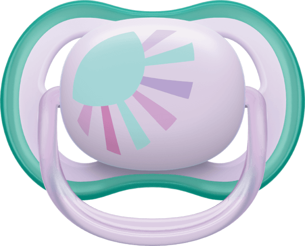 Ty ngậm Philips Avent siêu mềm 0-6M vỉ đơn (SCF086/04, hồng)