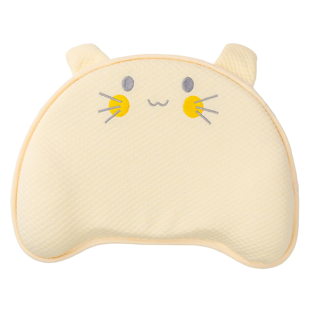 Gối memory foam (cao su non) hỗ trợ đầu bé Animo B2401_DQ001 (PUB103, Vàng)