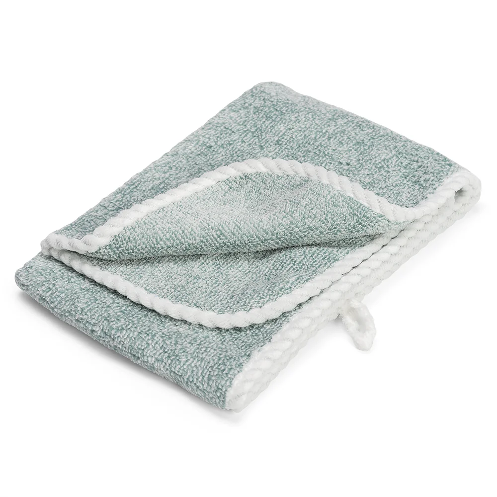 Khăn lau tóc Microfiber ST Poemy (35x75cm,Xanh lá)