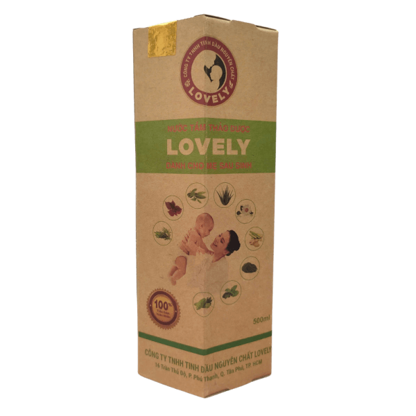 Nước tắm thảo dược Lovely - Dành cho mẹ sau sinh 500ml