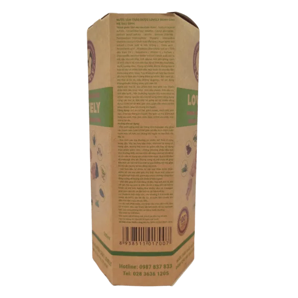 Nước tắm thảo dược Lovely - Dành cho mẹ sau sinh 500ml