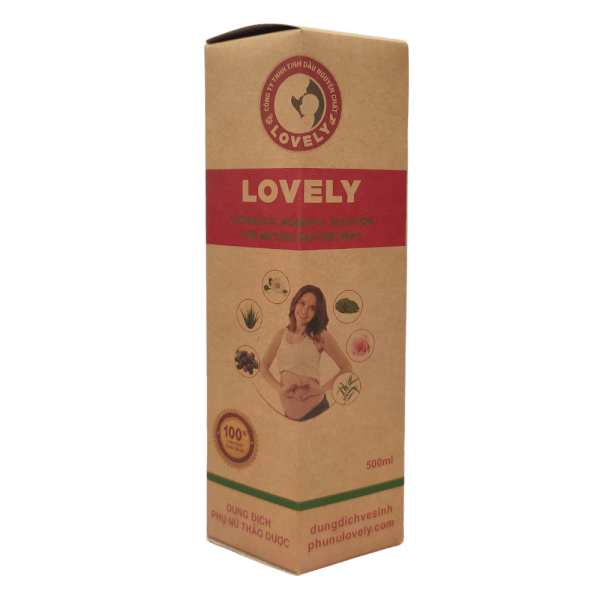 Dung dịch phụ nữ thảo dược Lovely - Dành cho mẹ trước và sau sinh 500ml