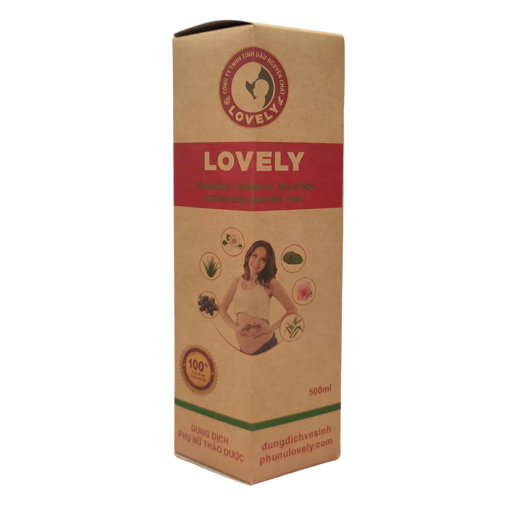 Dung dịch phụ nữ thảo dược Lovely - Dành cho mẹ trước và sau sinh 500ml