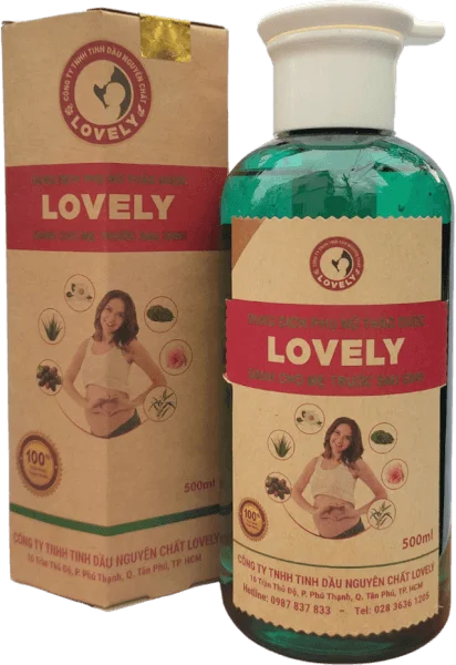 Dung dịch phụ nữ thảo dược Lovely - Dành cho mẹ trước và sau sinh 500ml