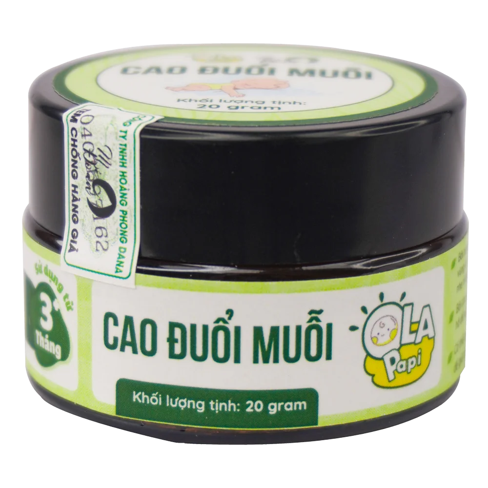 Cao đuổi muỗi Ola Papi 20g