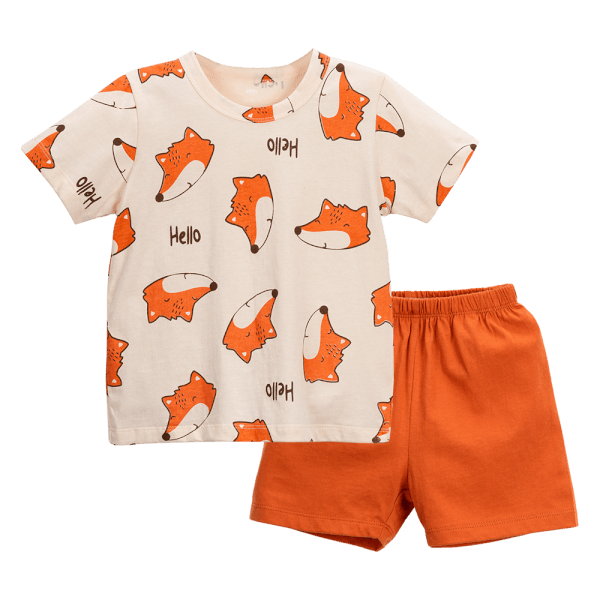 Bộ bé trai ngắn Animo Easy HN0724064 (1-4Y,Trắng)