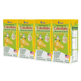 Quà tặng khi mua Thùng sữa uống dinh dưỡng Colosbaby 110ml, lốc 4 hộp (trên 1 tuổi)