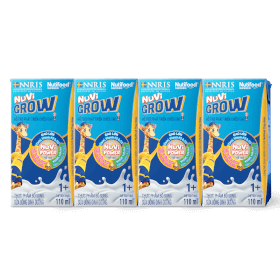 Quà tặng khi mua Combo 3 lốc TPBS Sữa Dinh Dương Pha Sẵn Nuvi Growi, 110ml (Lốc 4 hộp) (2+)
