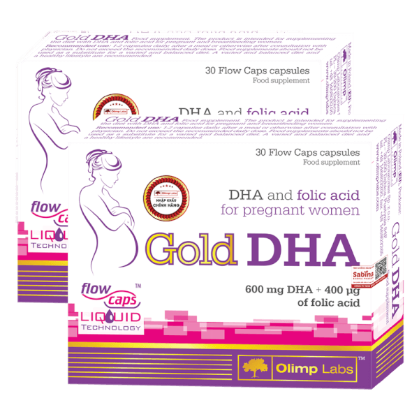 Combo 2 Thực phẩm bảo vệ sức khỏe Gold DHA