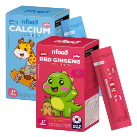 Quà tặng khi mua [Tuần lễ sale kỷ lục] Tặng Thạch trẻ em NFOOD hương đào/hương dâu/hồng sâm khi mua đơn hàng vitamin bất kỳ từ 499.000đ