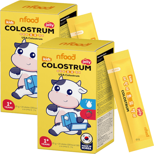 Combo 2 Thạch sữa non trẻ em NFood (hương dâu)