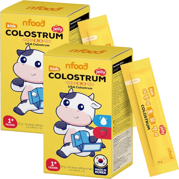 Combo 2 Thạch sữa non trẻ em NFood (hương dâu)