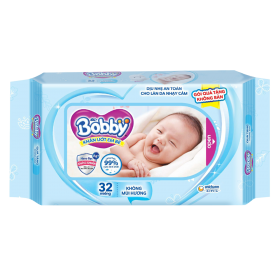 Quà tặng khi mua Tã dán Bobby siêu thấm - khô thoáng  (S, 4-8kg, 80 miếng) (giao bao bì ngẫu nhiên)
