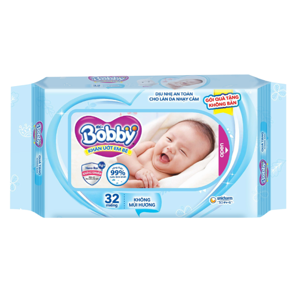 Quà tặng khi mua Tã dán Bobby siêu thấm - khô thoáng  (Sơ sinh, dưới 5kg, 70 miếng) (giao bao bì ngẫu nhiên)