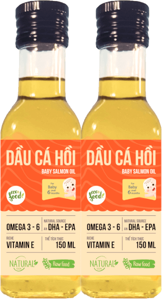 Combo 2 Dầu cá hồi Ecologyfood