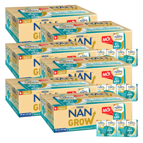 Combo 6 thùng sữa Nestlé NANGROW 9 (4x110ml)
