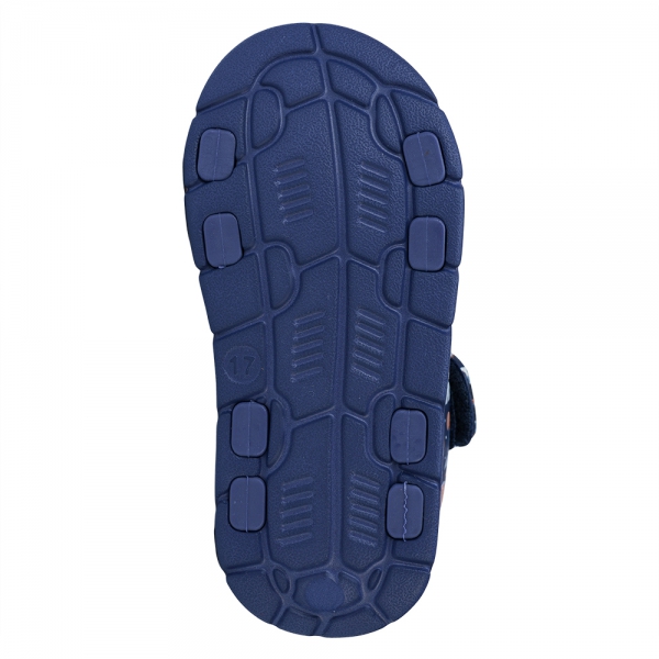 Sandal bé trai Animo A2408_JK001 (17-23,Xanh đậm)