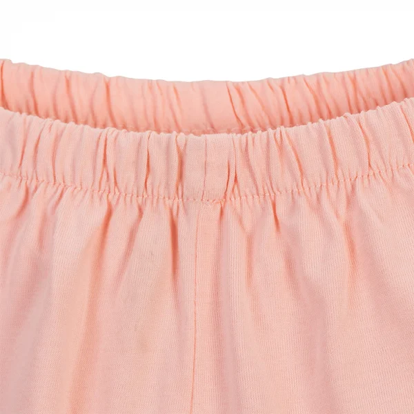 Bộ bé gái dài Gà con Chip Chip Animo TX0624001 (6M-6Y,Hồng)