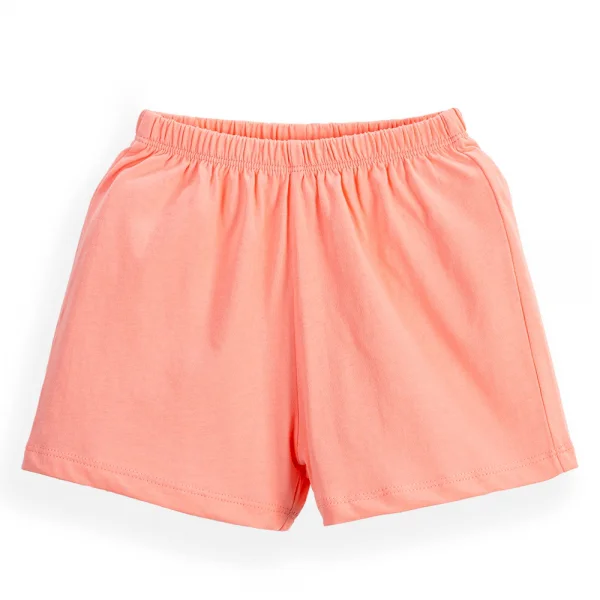 Bộ bé gái ngắn Animo Easy TX0824012 (1-4Y,Hồng cam)