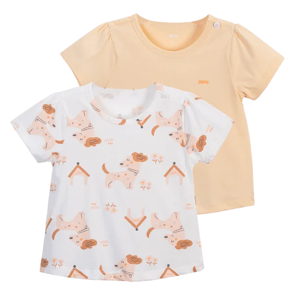 Set 2 áo bé gái Animo Easy TX0924002 (1Y,Nhiều màu)