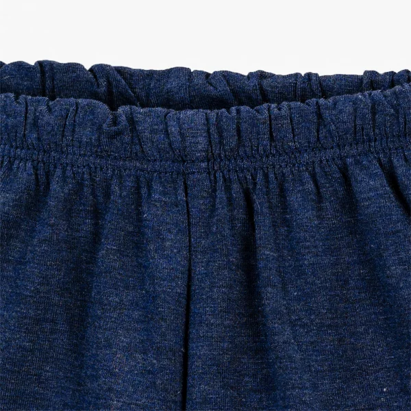 Bộ tính năng ngắn, vải sợi sồi BST Bóng chày Animo BMC123083 (0-24M,Xanh đen)