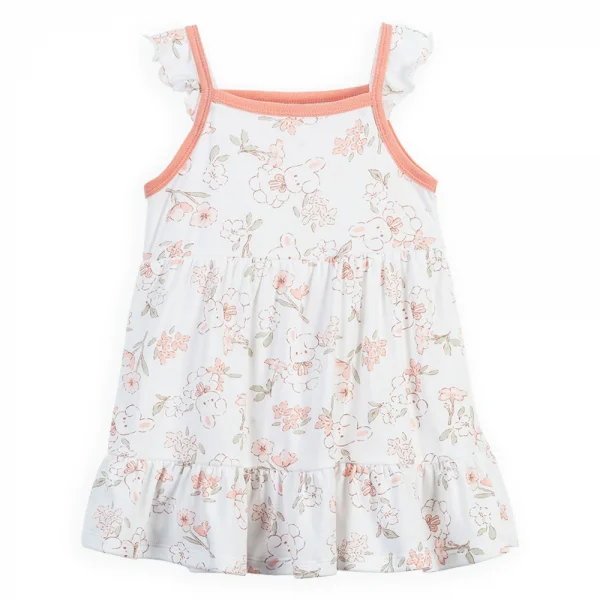 Đầm bé gái Animo Easy LU0924072 (1-4Y,Trắng)