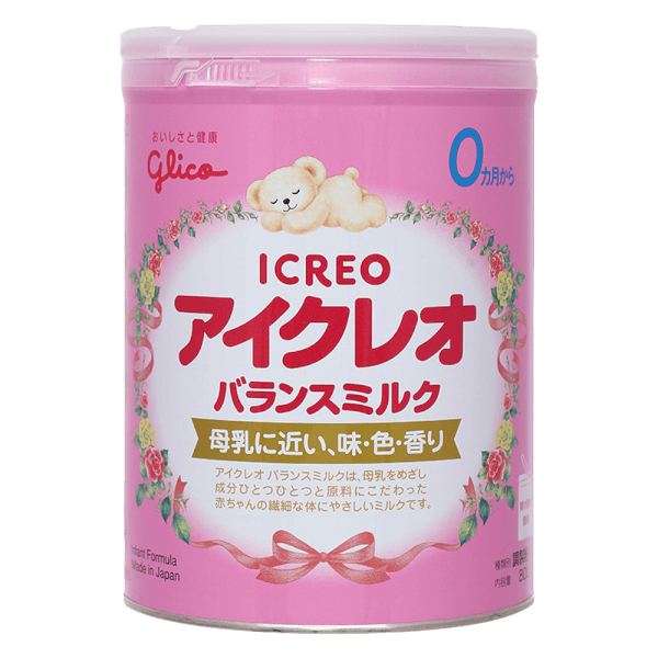 Sữa Glico Icreo Balance Milk số 0 800g (0-12 tháng)