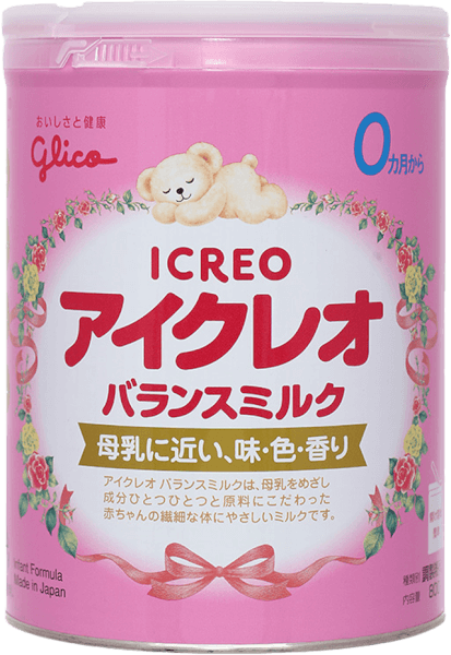 Glico Icreo Balance Milk số 0 800g (0-12 tháng)
