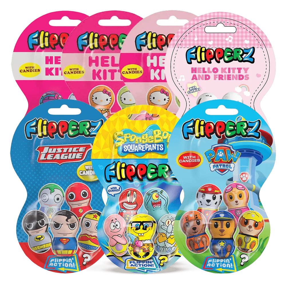 Kẹo Búp Bê Lật Đật Justice League Relkon (1 gói) *giao ngẫu nhiên*