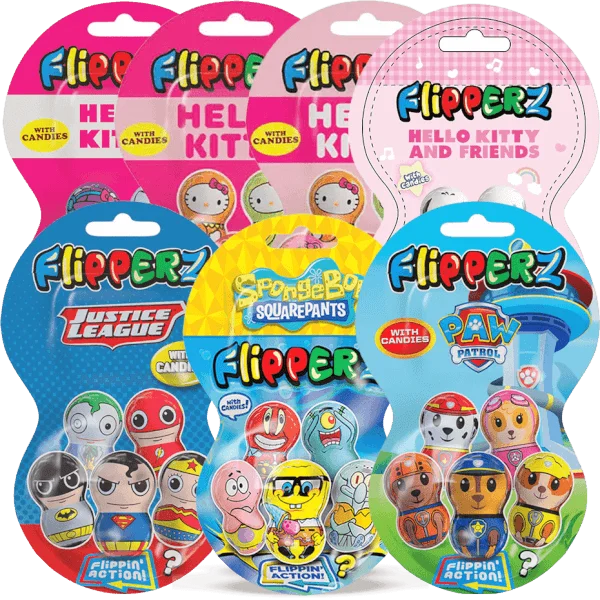 Kẹo Búp Bê Lật Đật Justice League Relkon (1 gói) *giao ngẫu nhiên*