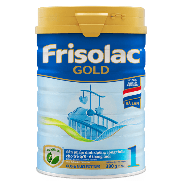 Sữa Frisolac Gold số 1 380g (0-6 tháng)