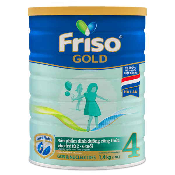 Sữa Friso Gold số 4 1400g (2-6 tuổi)