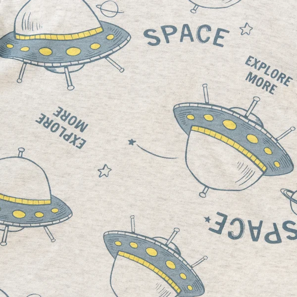 Bộ bé trai ngắn Animo Easy HN0924028 (1-4Y,Xám)